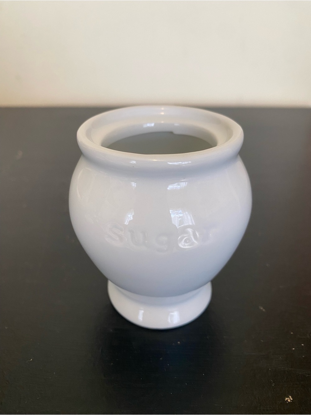 Pottery Barn Great White Condiment Serving Set 3” Sugar Dish ONLY